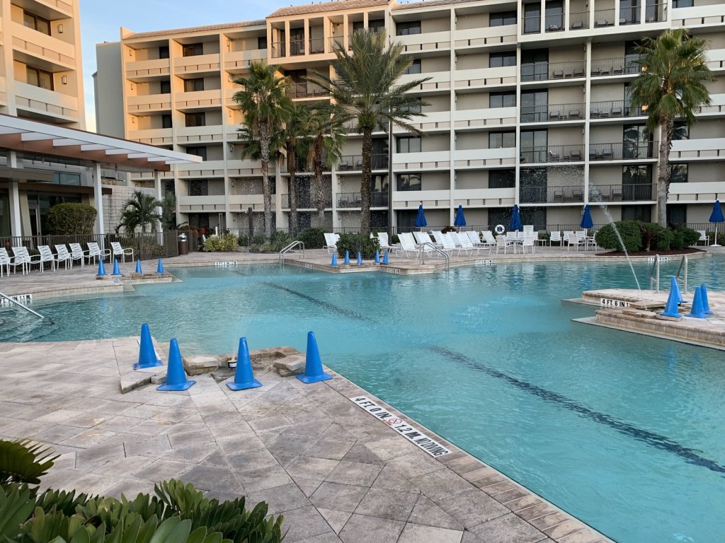 Community pool serviced for an HOA by Commercial Aquaworx
